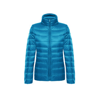 Buy lake-blue Women Very Light Duck Down Jackets