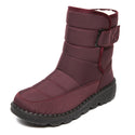 Women Velcro Winter Warm Snow Boots