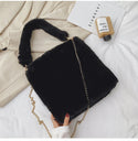 Plush Soft Hand and Shoulder Bag