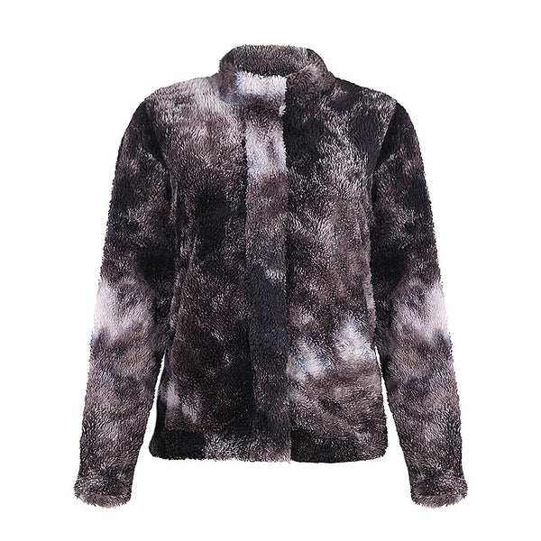 Double-Sided Plush Loose Fleece Jacket