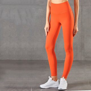 Buy orange Women High Waist Hip Lift Leggings