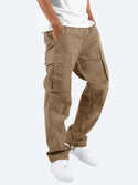 Men's Drawstring Multi-pocket Casual Pants