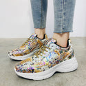 Women Casual Patterned Sneakers