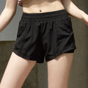 Women Layered Elasticated Spandex Shorts