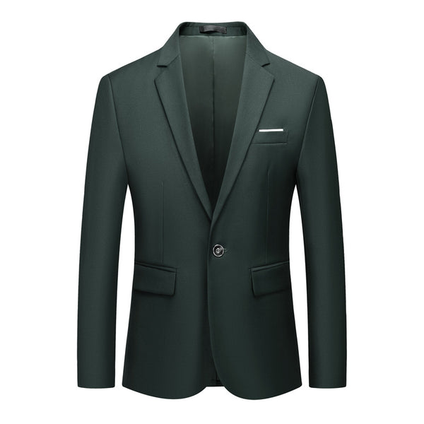 Men One-button Slimming Blazer