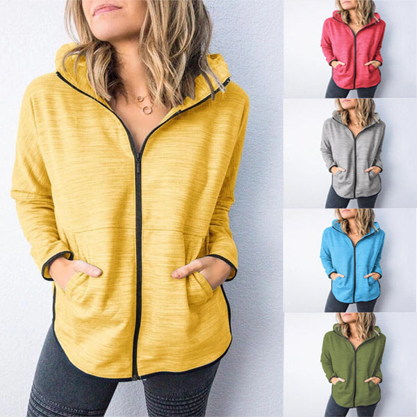 Women Outerwear Sports Hoodie