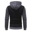 Men Casual Hooded Start Sweatshirt Suit