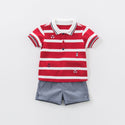 Boys Short Sleeve Suit