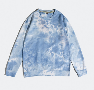 Buy zt115 Men Tie-dye Thin Loose Sweater