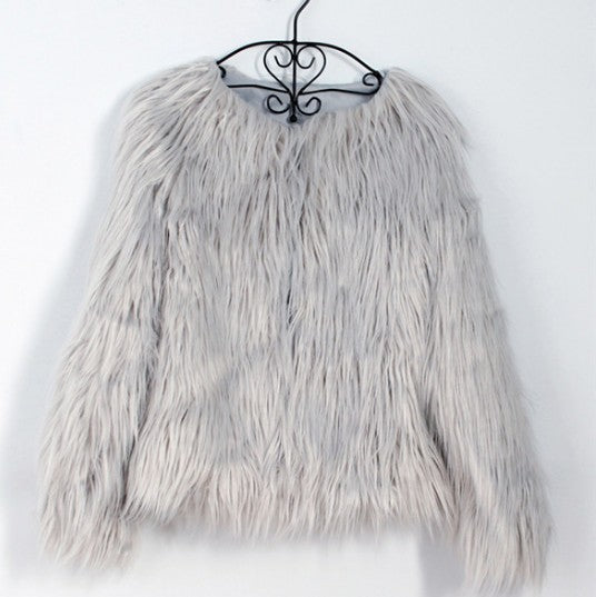 Women Bust Shoulder Fur Coat