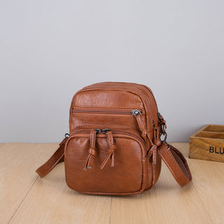 Women Soft Leather Crossbody Bag