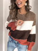 Pull Over Round Neck Knitwear Sweater