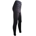 Skirt Pleated Solid Color Leggings