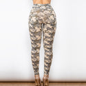 Camouflage Curvy High Waist Leggings