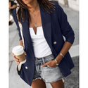 Women Button-down Casual Blazer