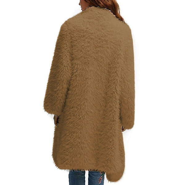 Women Fleece Cardigan Jacket