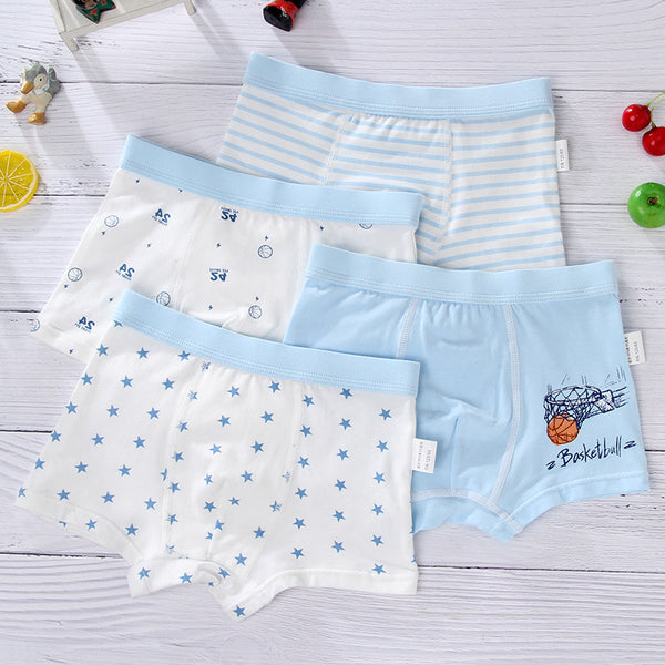 Boys Cartoon Cotton Shorts