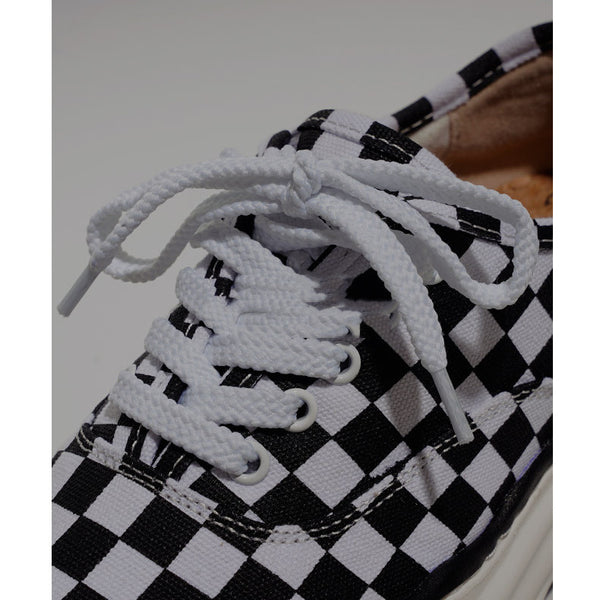 Women Checker Patterned Flat Sneakers