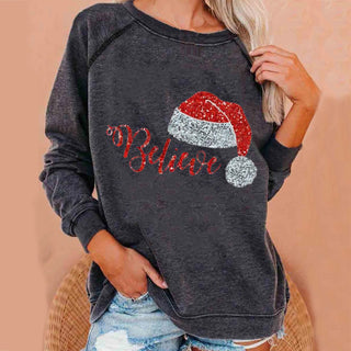 Buy gray Winter Holiday&#39;s Printed Sweater