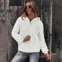 Fashion Women's Warm Loose Solid Color Sweater