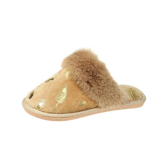 Buy gold Women  Plush Slip-on Comfort Shoes