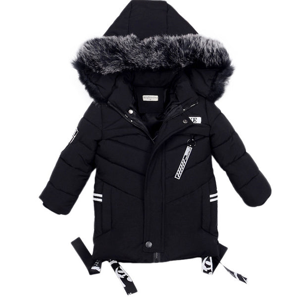 Winter Fleece Hooded High Collar Jacket