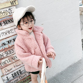 Buy pink Kids Cotton Wool Sweater