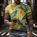 Men Digital Printing  3d T-Shirt