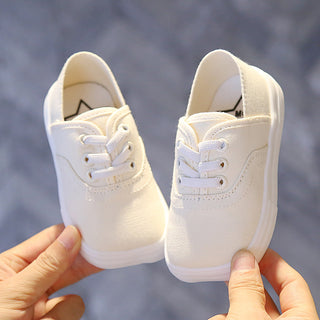 Buy white Kids Canvas Viscose Shoes