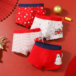 Buy wave-time Boys Cartoon Cotton Shorts