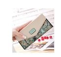 Women Floral Patterned Long Wallet