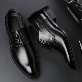 Buy black Men&#39;s Business Leather Shoes