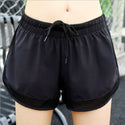 Women Polyester Sports Shorts