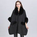 Women Woolen Cardigan Shawl Jacket