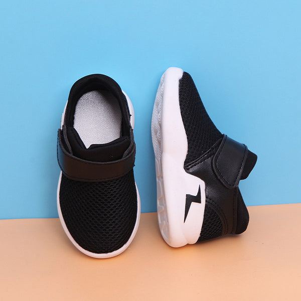 Kids Velcro Lightning Sneakers