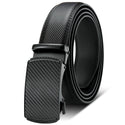 Men Auto Buckle Leather Belt