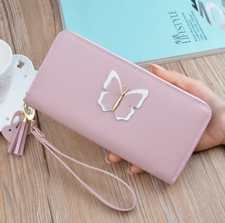 Buy light-pink Butterfly Wallet with Rabbit-Shaped Extension Handle