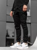 Men Multi Pocket Tethered Pants