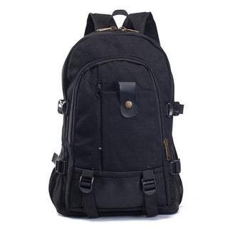 Buy black Men&#39;s Backpacks Canvas Backpack Student Bags