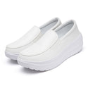 Platform Loafers Chunky Heel Flat Sneakers