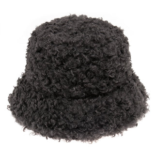 Buy dark-gray Unisex Wool Bucket Hat