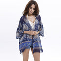 Chiffon Printed Cardigan Shawl