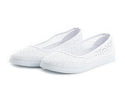 Women's Comfortable White Flat Shoes