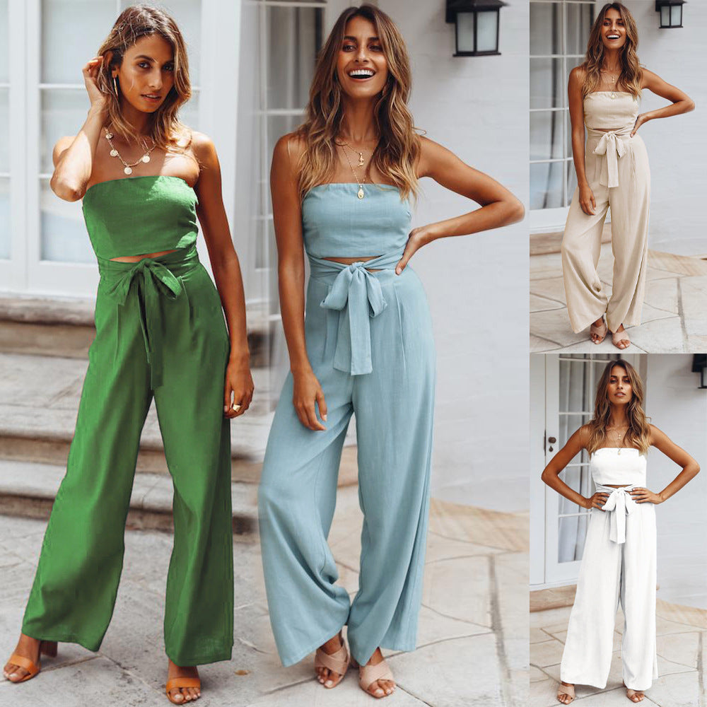 Women's New Casual Fashion Jumpsuit