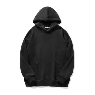 Buy black Men Trendy Brand Drop Hoodie