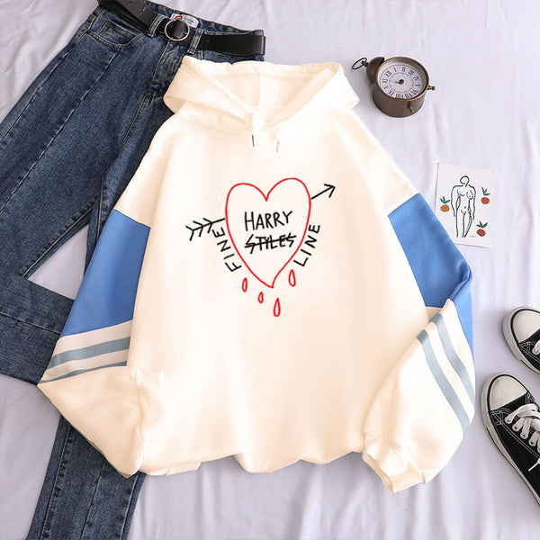 Women Long Sleeve Printing Hoodie