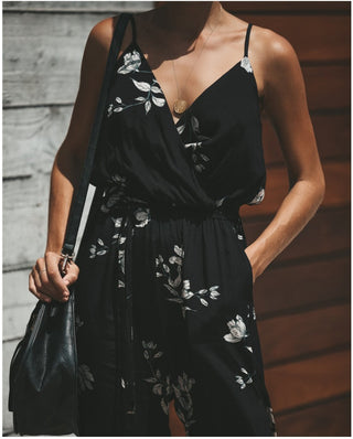 Buy black Women&#39;s Printed Jumpsuit