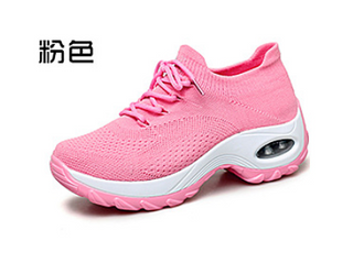 Buy pink Women&#39;s Flying Socks Casual Running Shoes