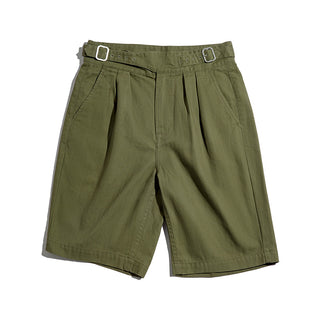 Men Straight High Waist Short