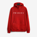 F.R.I.E.N.D.S Letter Print Long Sleeve Cotton Hoodie